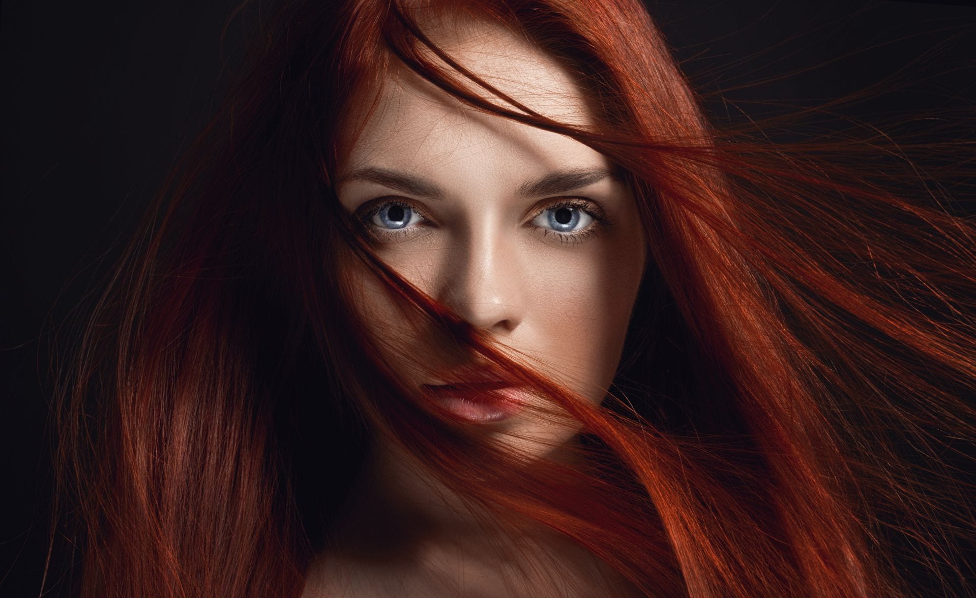 Model rood haar